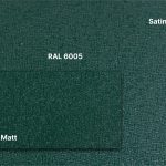 Satin Matt/Matt TX - RAL 6005