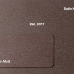 Satin Matt/Matt TX - RAL 8017
