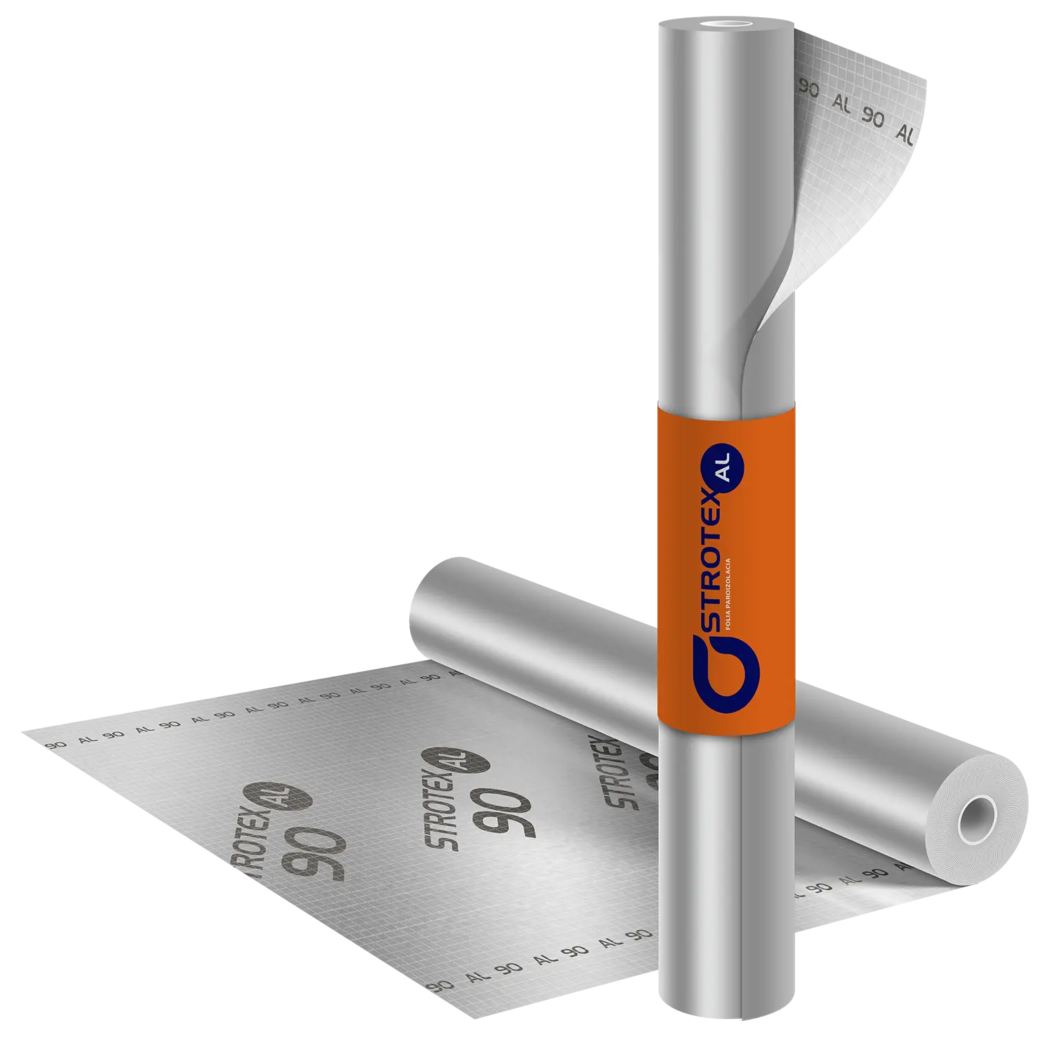 Пароизоляционная пленка с отражающим слоем STROTEX AL 90